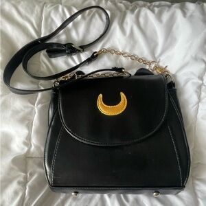 Cute Kawaii Sailor Moon Cat Luna Anime Crossbody Bag